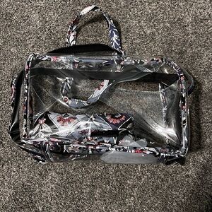 Floral Transparent Tote Bag